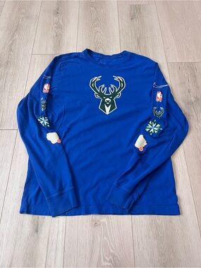 Nike Royal Blue The Nike Tee with White Logos
